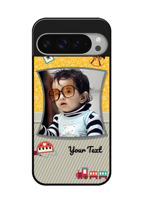 Google Pixel 9 Pro Xl Custom Glass Phone Case - Baby Picture Upload Design