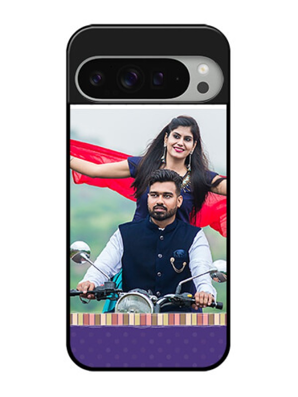 Custom Google Pixel 9 Pro Xl Custom Glass Phone Case - Cute Family Design