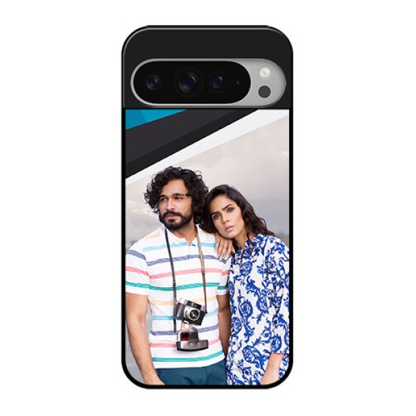 Google Pixel 9 Pro Xl Custom Glass Phone Case - Simple Pattern Photo Upload Design