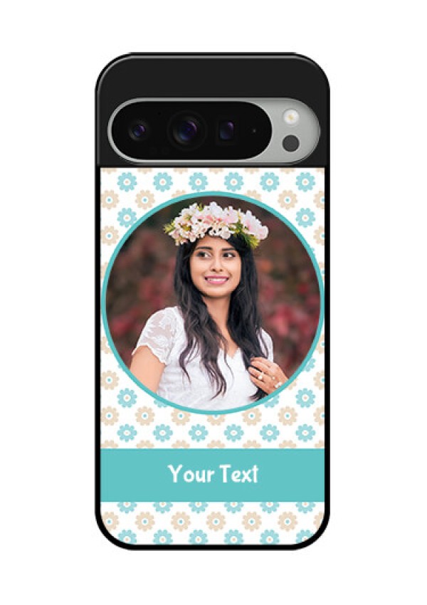 Google Pixel 9 Pro Xl Custom Glass Phone Case - Beautiful Flowers Design
