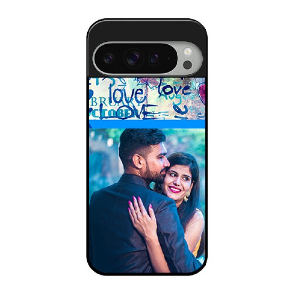 Google Pixel 9 Pro Xl Custom Glass Phone Case - Colorful Love Design