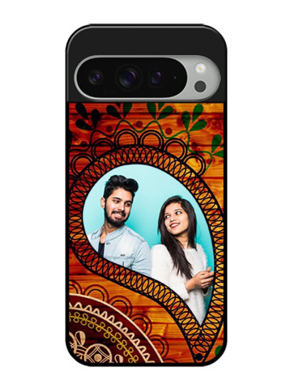 Custom Google Pixel 9 Pro Xl Custom Glass Phone Case - Abstract Colorful Design