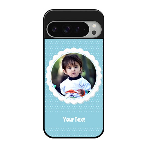 Google Pixel 9 Pro Xl Custom Glass Phone Case - Violet Pattern Design