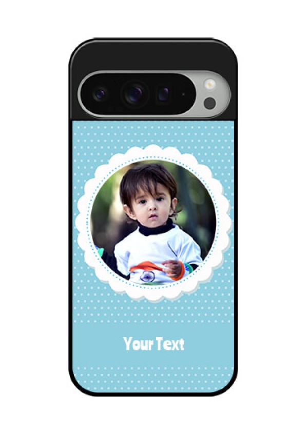 Google Pixel 9 Pro Xl Custom Glass Phone Case - Violet Pattern Design