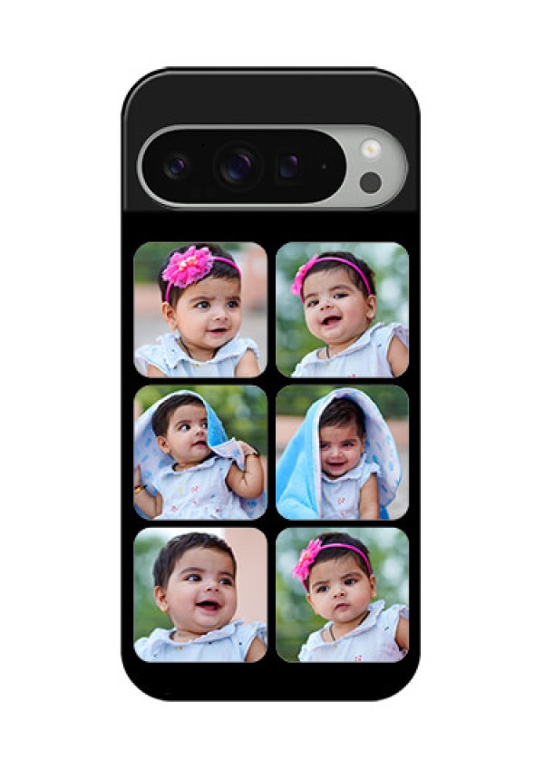 Google Pixel 9 Pro Xl Custom Glass Phone Case - Multiple Pictures Design
