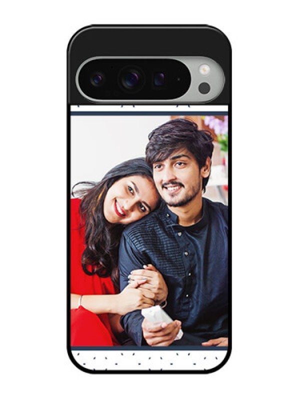 Custom Google Pixel 9 Pro Xl Custom Glass Phone Case - Premium Dot Design