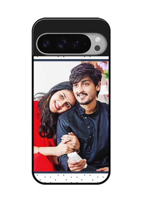 Google Pixel 9 Pro Xl Custom Glass Phone Case - Premium Dot Design
