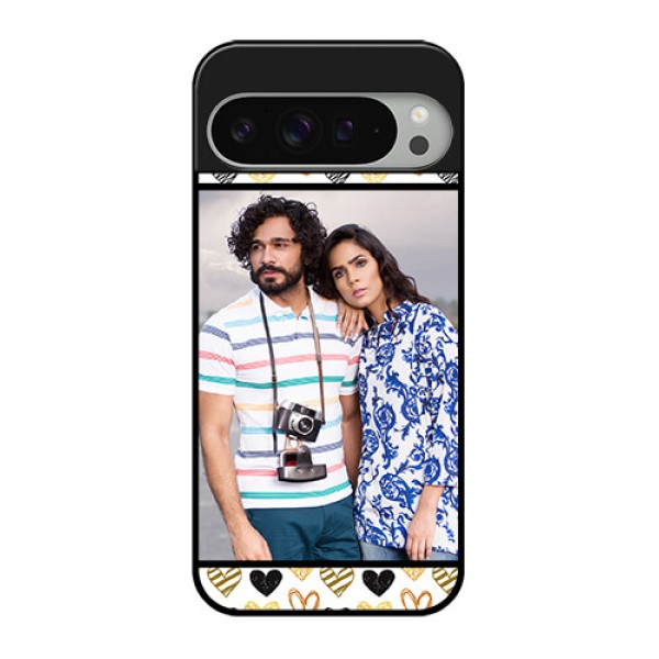 Google Pixel 9 Pro Xl Custom Glass Phone Case - Love Symbol Design