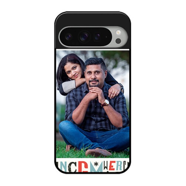 Google Pixel 9 Pro Xl Custom Glass Phone Case - Alphabet Design