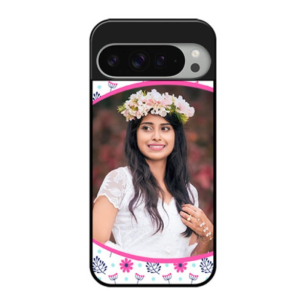 Google Pixel 9 Pro Xl Custom Glass Phone Case - Colorful Flower Design