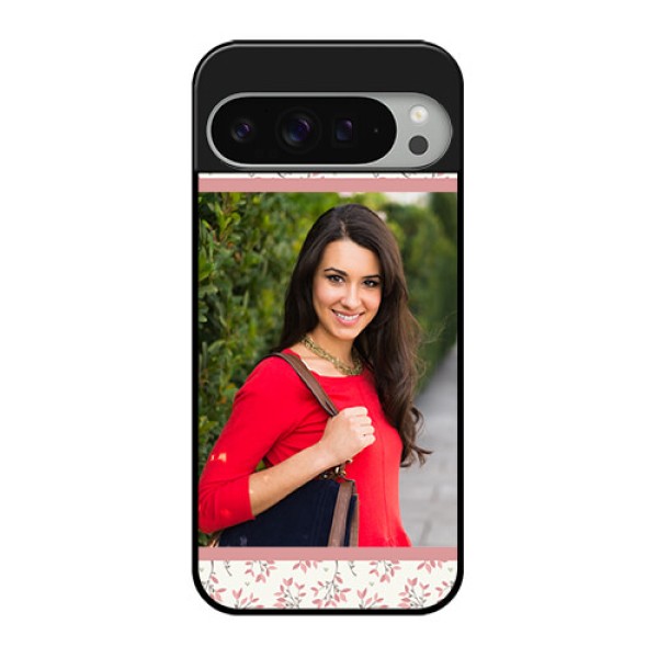 Google Pixel 9 Pro Xl Custom Glass Phone Case - Stunning Floral Design