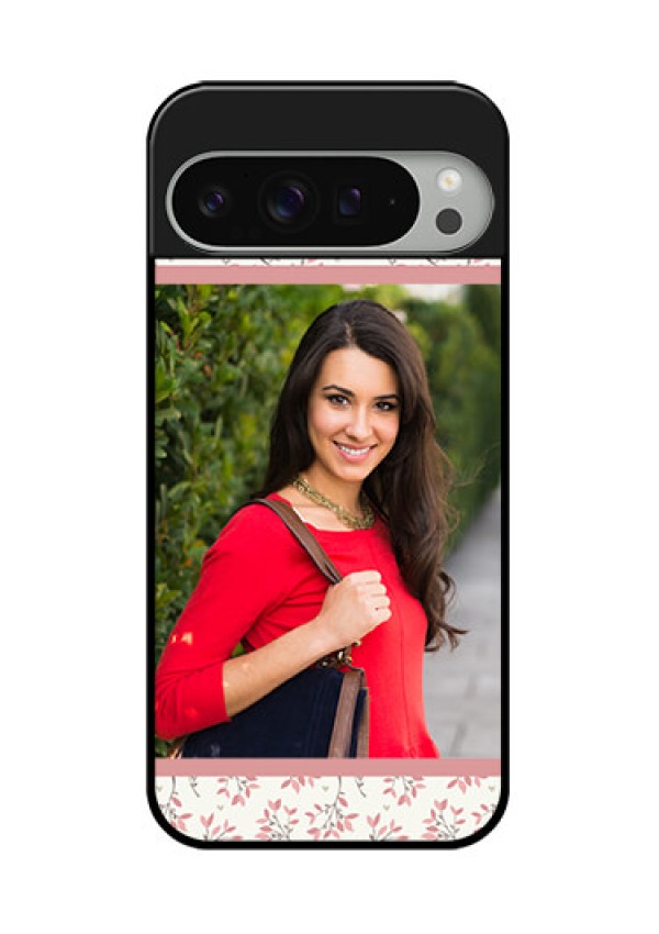 Google Pixel 9 Pro Xl Custom Glass Phone Case - Stunning Floral Design
