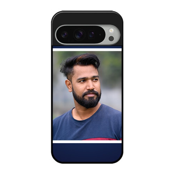 Google Pixel 9 Pro Xl Custom Glass Phone Case - Simple Royal Blue Design