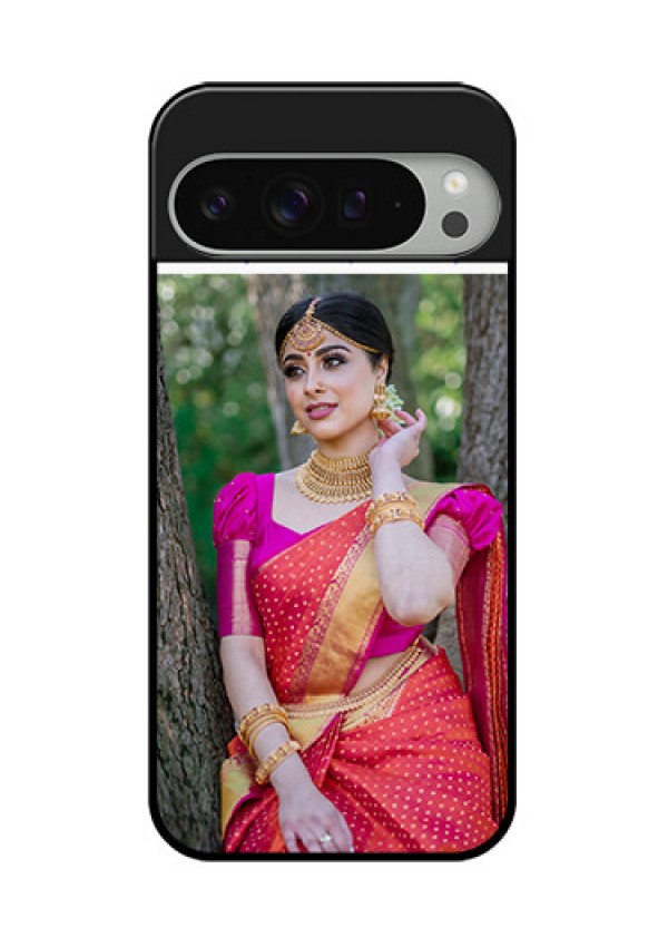 Google Pixel 9 Pro Xl Custom Glass Phone Case - Snow Pattern Design