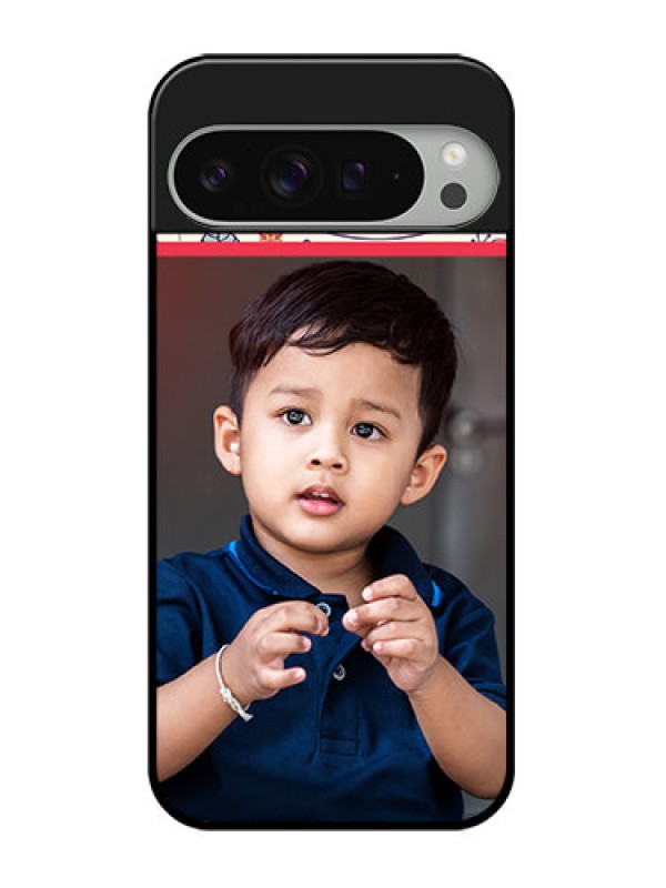 Custom Google Pixel 9 Pro Xl Custom Glass Phone Case - Premium Floral Design