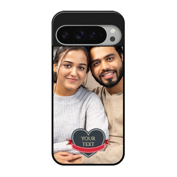 Google Pixel 9 Pro Xl Custom Glass Phone Case - Just Married Couple Design