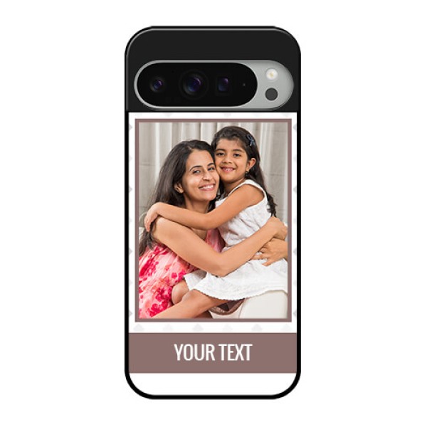 Google Pixel 9 Pro Xl Custom Glass Phone Case - Simple Diamond Design