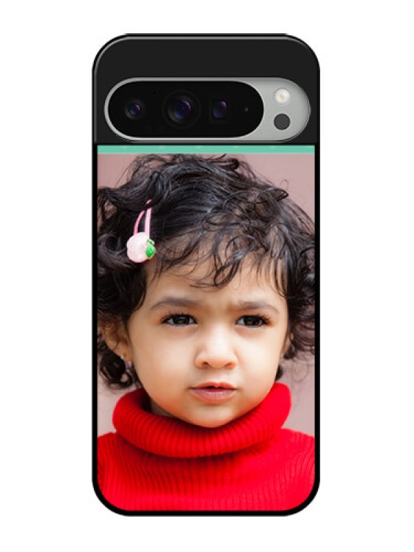 Custom Google Pixel 9 Pro Xl Custom Glass Phone Case - Lovers Picture Design