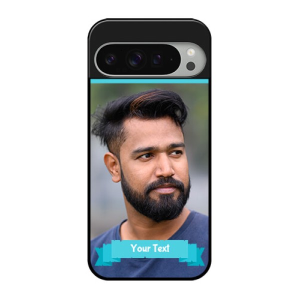 Google Pixel 9 Pro Xl Custom Glass Phone Case - Blue Color Design