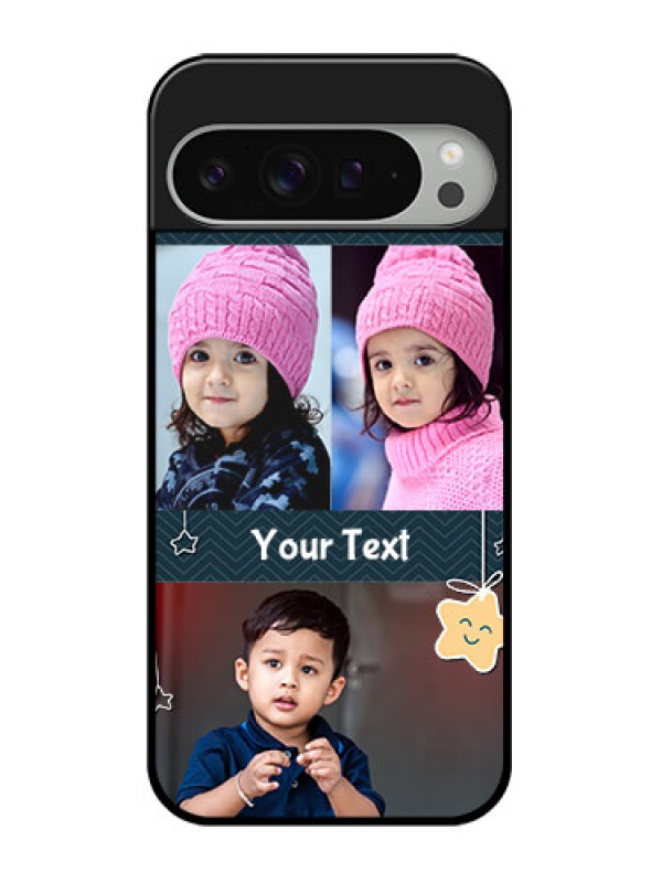 Custom Google Pixel 9 Pro Xl Custom Glass Phone Case - Hanging Stars Design