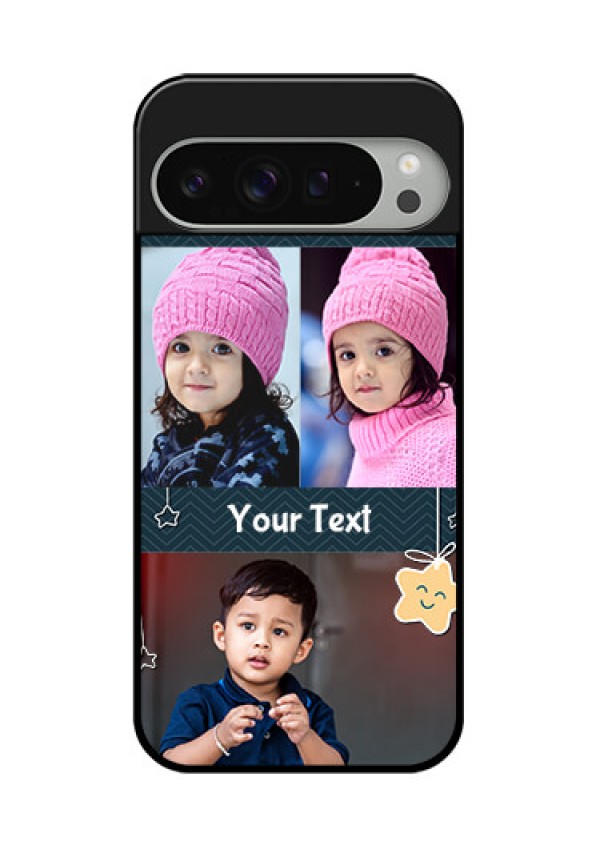 Google Pixel 9 Pro Xl Custom Glass Phone Case - Hanging Stars Design