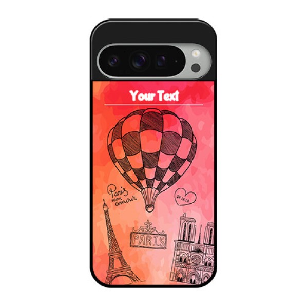 Google Pixel 9 Pro Xl Custom Glass Phone Case - Paris Theme Design
