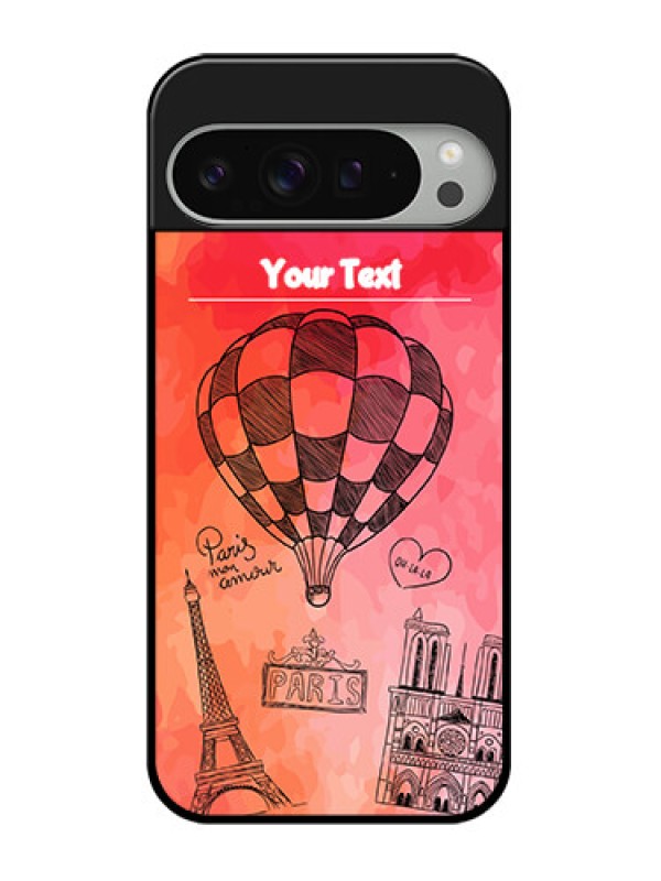 Custom Google Pixel 9 Pro Xl Custom Glass Phone Case - Paris Theme Design
