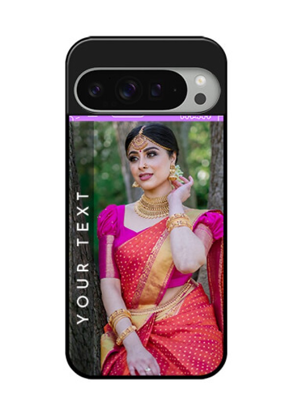 Google Pixel 9 Pro Xl Custom Glass Phone Case - Birthday Icons Design