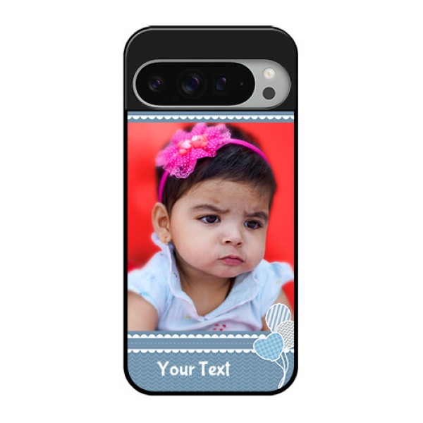 Google Pixel 9 Pro Xl Custom Glass Phone Case - With Kids Pattern Design
