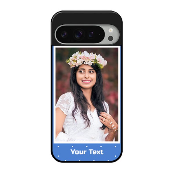 Google Pixel 9 Pro Xl Custom Glass Phone Case - Polka Dots Design