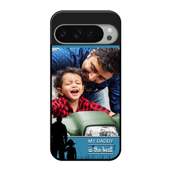 Google Pixel 9 Pro Xl Custom Glass Phone Case - Best Dad Design