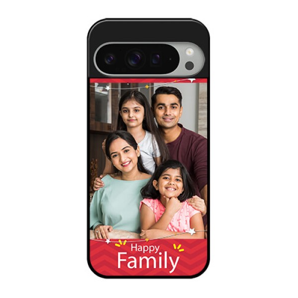 Google Pixel 9 Pro Xl Custom Glass Phone Case - Happy Family Design