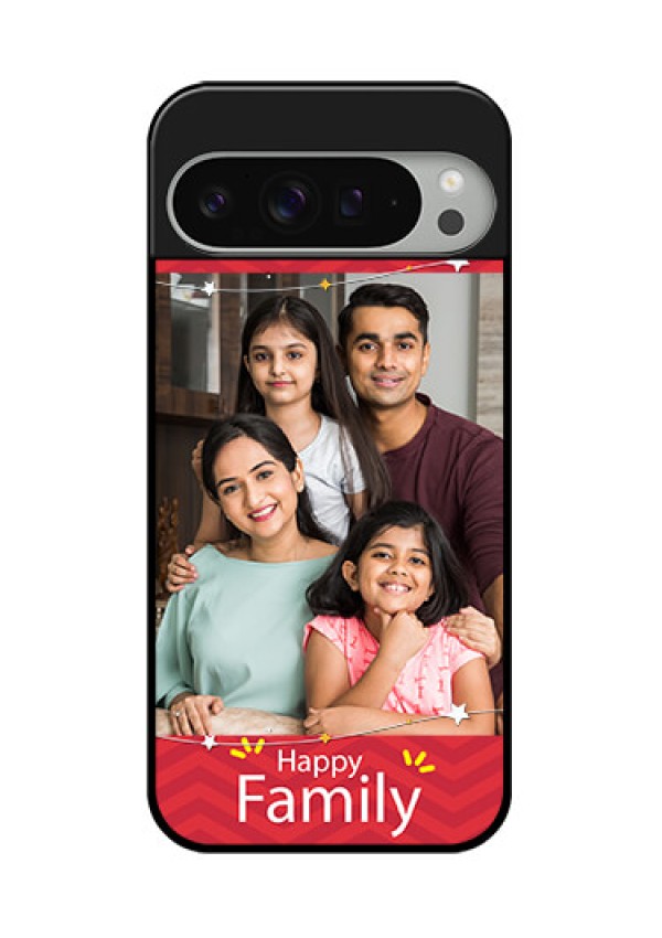 Google Pixel 9 Pro Xl Custom Glass Phone Case - Happy Family Design