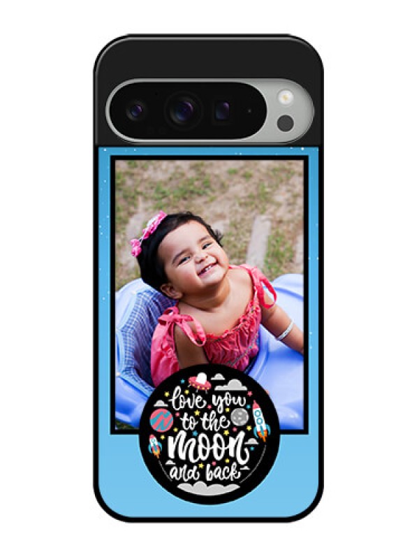 Custom Google Pixel 9 Pro Xl Custom Glass Phone Case - Wave Pattern Colorful Design