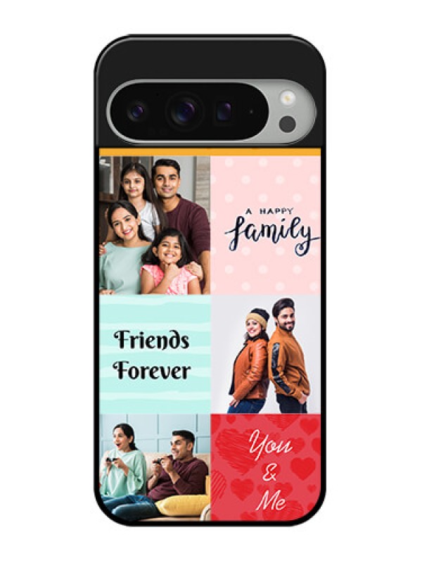 Custom Google Pixel 9 Pro Xl Custom Glass Phone Case - Images With Quotes Design