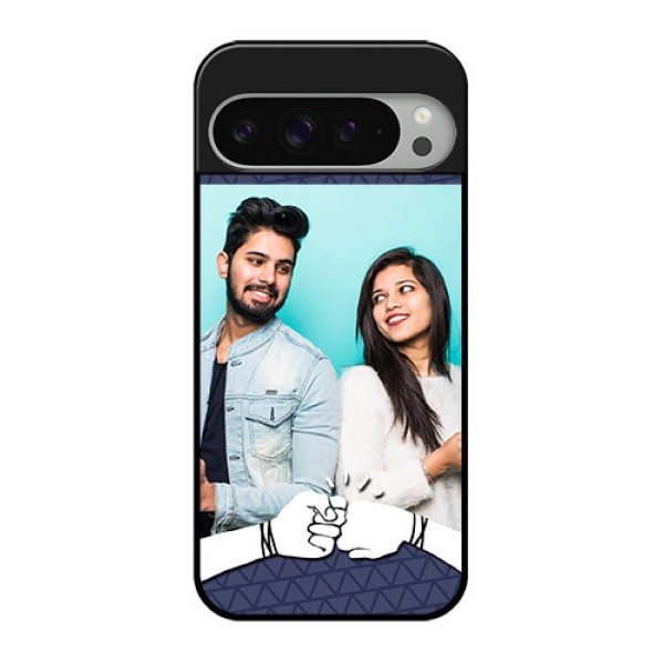 Google Pixel 9 Pro Xl Custom Glass Phone Case - With Best Friends Design