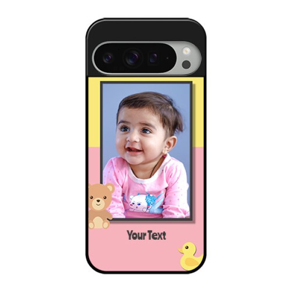 Google Pixel 9 Pro Xl Custom Glass Phone Case - Kids 2 Color Design
