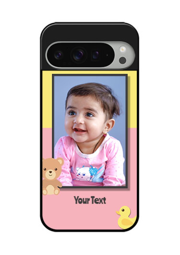 Google Pixel 9 Pro Xl Custom Glass Phone Case - Kids 2 Color Design