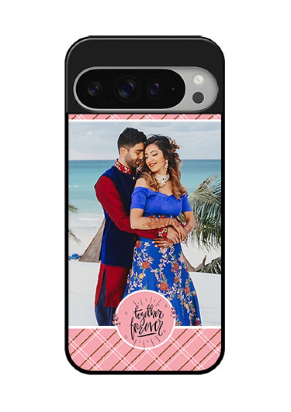 Google Pixel 9 Pro Xl Custom Glass Phone Case - Together Forever Design