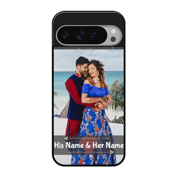 Google Pixel 9 Pro Xl Custom Glass Phone Case - Buy Love Design With Photo Online