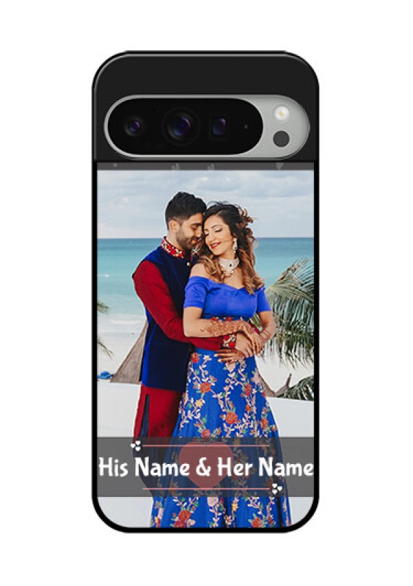 Google Pixel 9 Pro Xl Custom Glass Phone Case - Buy Love Design With Photo Online