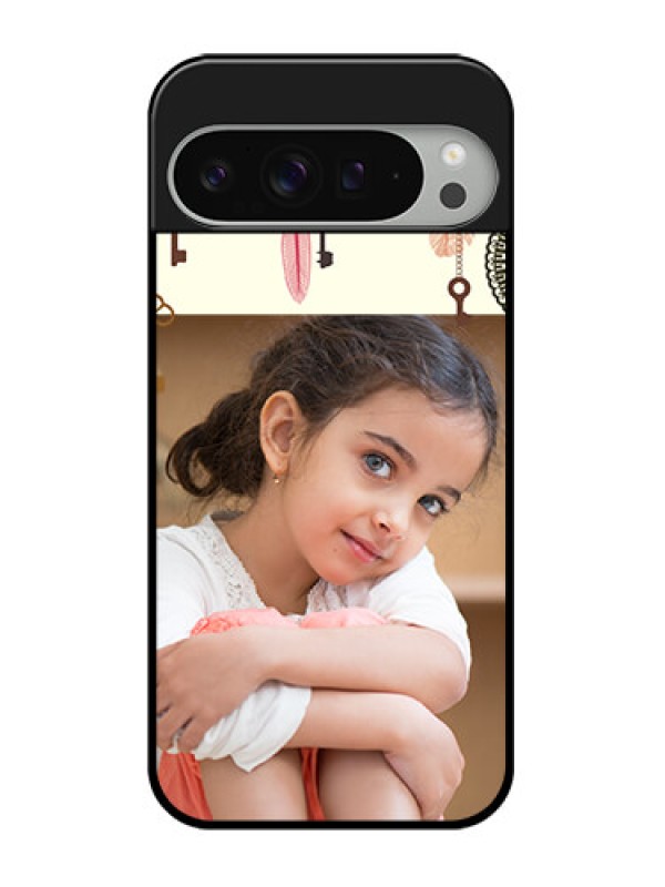 Custom Google Pixel 9 Pro Xl Custom Glass Phone Case - Boho Style Design