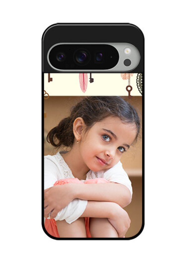 Google Pixel 9 Pro Xl Custom Glass Phone Case - Boho Style Design
