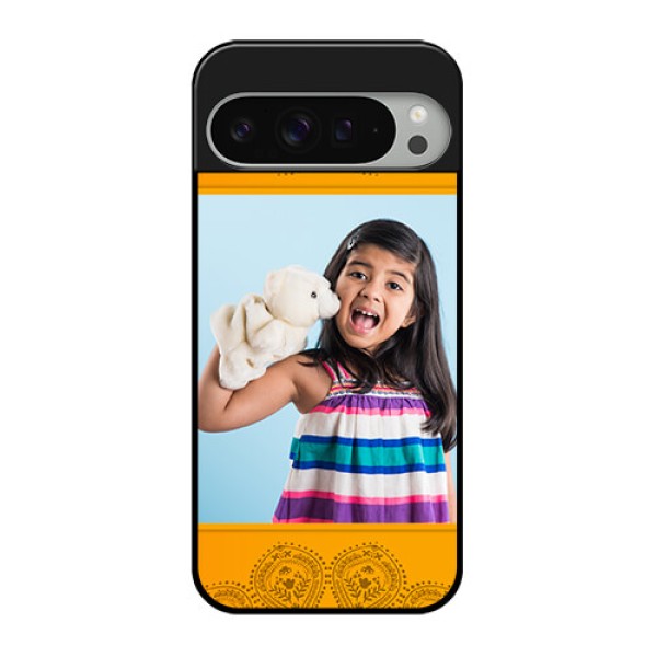 Google Pixel 9 Pro Xl Custom Glass Phone Case - Photo Wedding Design