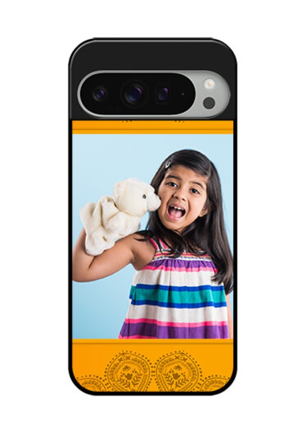 Google Pixel 9 Pro Xl Custom Glass Phone Case - Photo Wedding Design