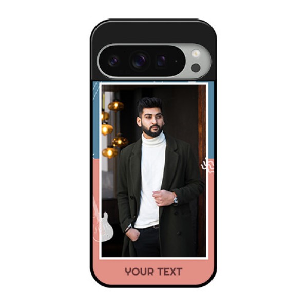 Google Pixel 9 Pro Xl Custom Glass Phone Case - With Color Musical Note Design