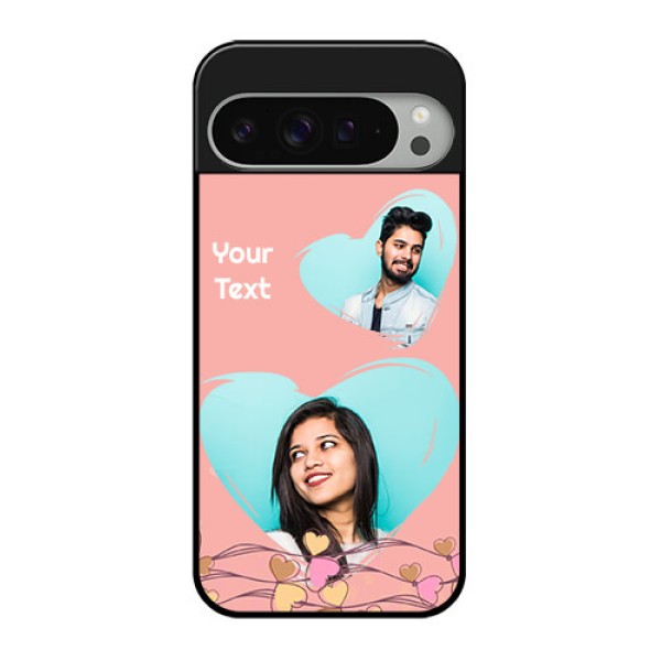 Google Pixel 9 Pro Xl Custom Glass Phone Case - Love Doodle Design