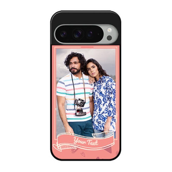Google Pixel 9 Pro Xl Custom Glass Phone Case - Love Doodle Art Design