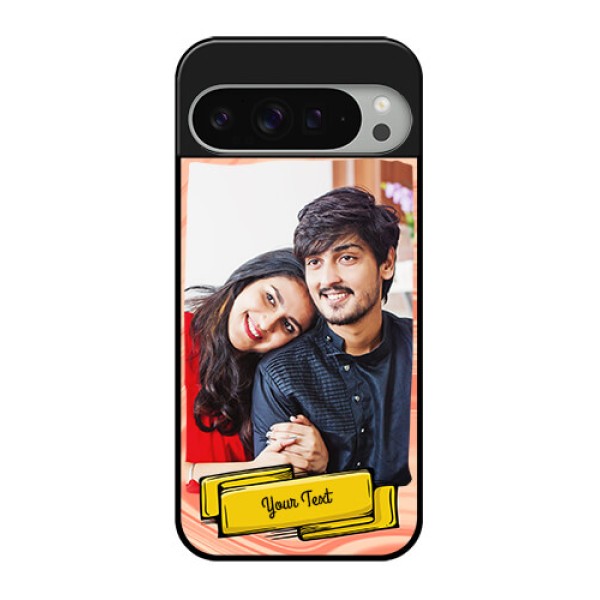 Google Pixel 9 Pro Xl Custom Glass Phone Case - Marble Texture Design