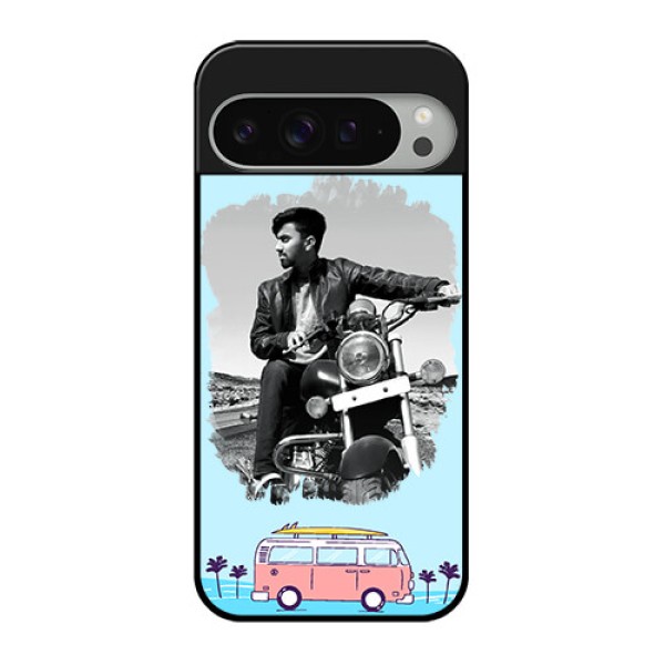 Google Pixel 9 Pro Xl Custom Glass Phone Case - Travel and Adventure Design